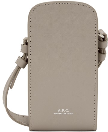 A. P.C. 灰色 James 斜挎包
