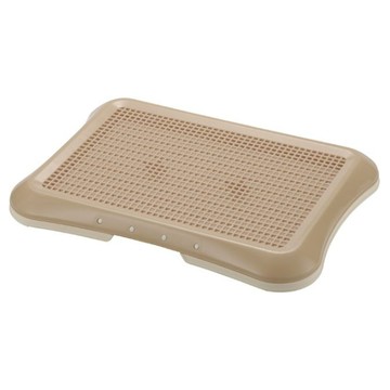 Richell 利其爾 平面網狀便盆 加寬型  64 x 48 x 4.5cm  淺棕色  1個