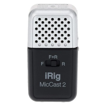 IK MULTIMEDIA iRig Mic Cast 2 行動裝置麥克風 輕巧便攜 適用於iPhone/iPad/Android設備  單一商品  黑色