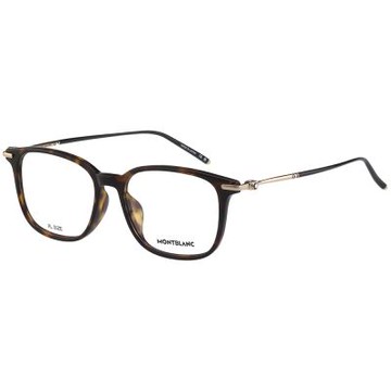 萬寶龍 MONTBLANC 純鈦 光學眼鏡(琥珀色)MB0413OA