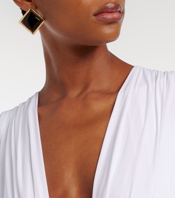 Balmain Embellished jersey maxi dress