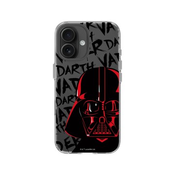 iPhone 16 Clear Case（相機按鈕） 透明 - 迪士尼-星際大戰 Star Wars - 星際大戰 – 達斯·維達圖案
