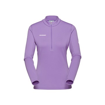 MAMMUT Aenergy ML Half Zip Pull AF W 保暖立領半拉鍊長袖排汗衣 薰衣草紫 女款 #1016-01130