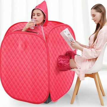 桑拿屋 凱琦 單人家用汗蒸箱 全身發汗蒸房 桑拿屋 熏蒸儀器 蒸汽機 折疊桑拿浴箱