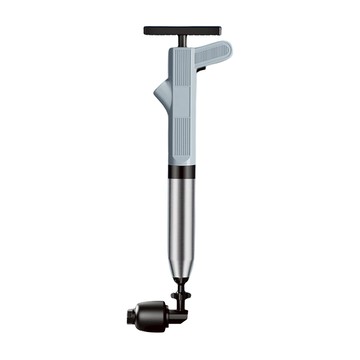 SALVATION 304不鏽鋼 八件組高壓管道疏通器 廁所/下水道/洗手台  灰色  55 x 18 x 8.5cm