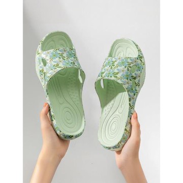 維布倫拖鞋女夏季居家防滑浴室洗澡軟底靜音抗菌夏天涼拖女士大碼