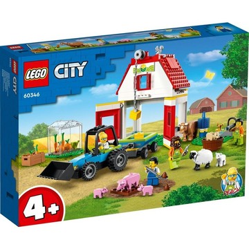 [樂享積木] [已停產沒貨] LEGO 60346 穀倉和農場動物 城市系列