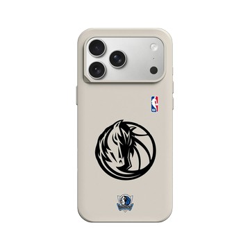 iPhone 17 Pro Max SolidX 貝殼灰 - NBA - B&W-達拉斯獨行俠 Dallas Mavericks B&W