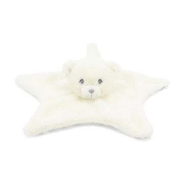 Keeleco Baby 安撫巾 小白熊 (White & Grey Bear)