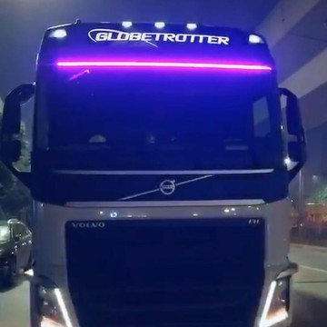 【臺灣出貨】貨車24V專用中網燈流光跑馬燈七彩爆閃遮陽板擋燈遊俠燈改裝飾用