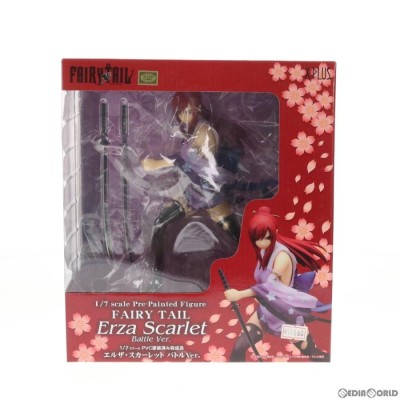 中古即納』{FIG} エルザ・スカーレット(バトルVer.) FAIRY TAIL(フェアリーテイル) 1/8 完成品 フィギュア  エクスプラス(20150212) | LINEブランドカタログ