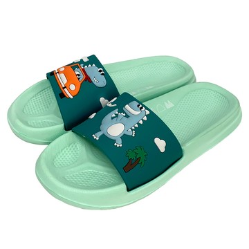 童趣童室外拖鞋-綠26~35