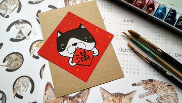 創意設計萬用小春聯 貓奴必備 滿滿滿