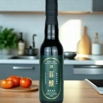 【暮朝食粹】暮釀手工純釀造黑豆蔭油 300ML 無麩質 無重金屬殘留