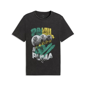 球系列國家概念Fan 90s短袖T恤-巴西