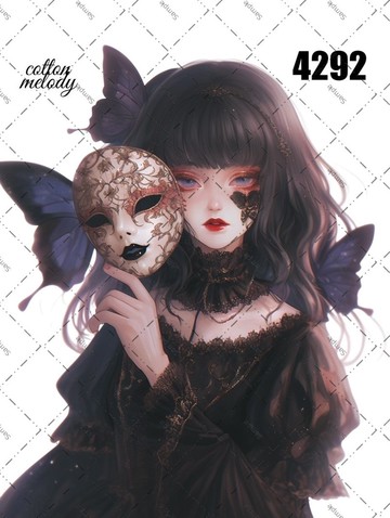 原廠貼紙 no.4292 人物貼紙 原創貼紙 原創人物貼紙 裝飾貼紙 棉旋律