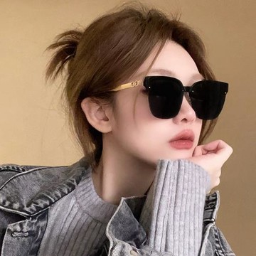 新款墨鏡女ins高級感大框顯臉小偏光防紫外線太陽鏡男款開車眼鏡