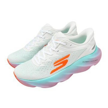 Skechers 競速跑鞋 SKX Aero Burst Slip-Ins 女鞋 白 緩震 172215WMLT