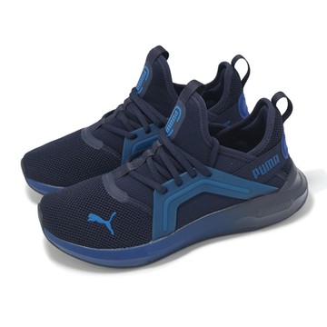 Puma 慢跑鞋 Softride Enzo 5 JR 大童 女鞋 藍 緩衝 支撐 小朋友 運動鞋 40151003