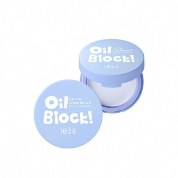 1028 Oil Block!超吸油蜜粉餅5g 淡藍
