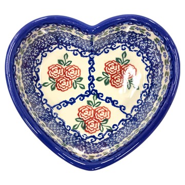 VENA 波蘭陶 愛心烤盤 13cm  1個