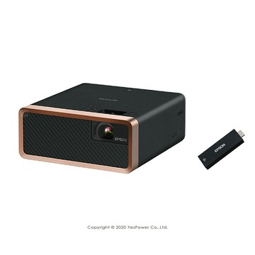EF-100BATV EPSON 3LCD雷射投影機/1280x800 HD/搭載Android TV