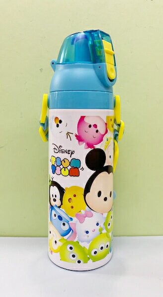 【震撼精品百貨】Micky Mouse 米奇/米妮  迪士尼Q版不鏽鋼直飲水壺-綜合#30105 震撼日式精品百貨