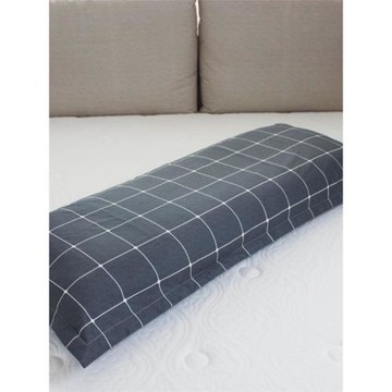 100%純棉枕套1米長條形全棉1.2/1.5m1.8米雙人情侶單個加長枕頭套