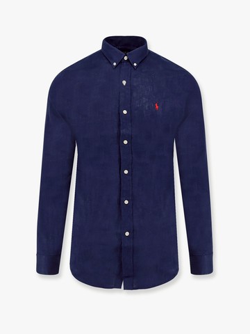 Slim Fit linen shirt - POLO RALPH LAUREN - gender_Man