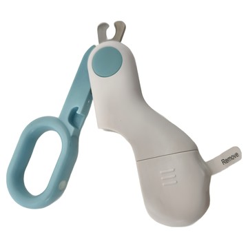 寵物LED指甲剪 適用於貓咪/狗狗  藍色  1個