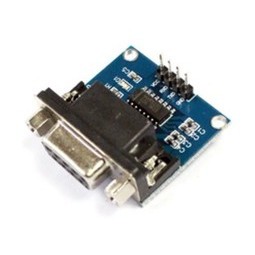 【AI電子】*(21-13)串口模塊 RS232轉TTL模塊 帶收發指示燈 232轉電平模塊