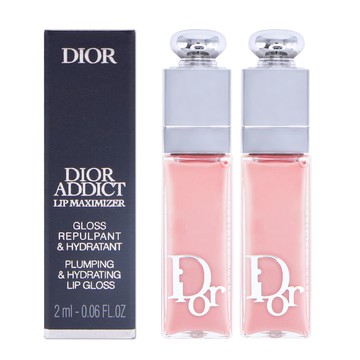 Dior 迪奧 豐漾俏唇蜜 #001 2ml X2入組 旅行小樣