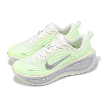 Nike 慢跑鞋 Wmns Vomero Plus 女鞋 螢光黃 銀 厚底 緩震 運動鞋 HV8154-103