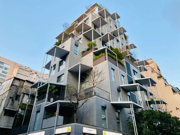 富富話合邊間兩房+坡道平面車位 得獎名邸｜台北市中山區中山北路二段