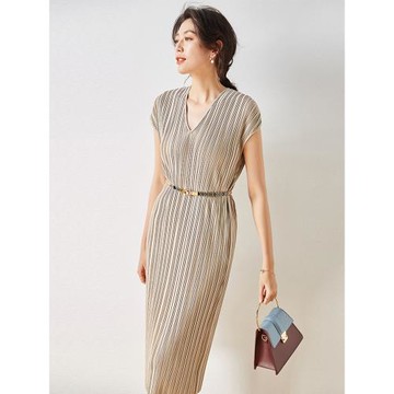 (免運)媽媽連衣裙夏裝衣服成熟洋氣40歲中年端莊大氣女裝氣質媽媽裝裙子