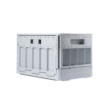 SHUTER MIT台灣製 FB-5336DR 清水模摺疊收納箱-單入