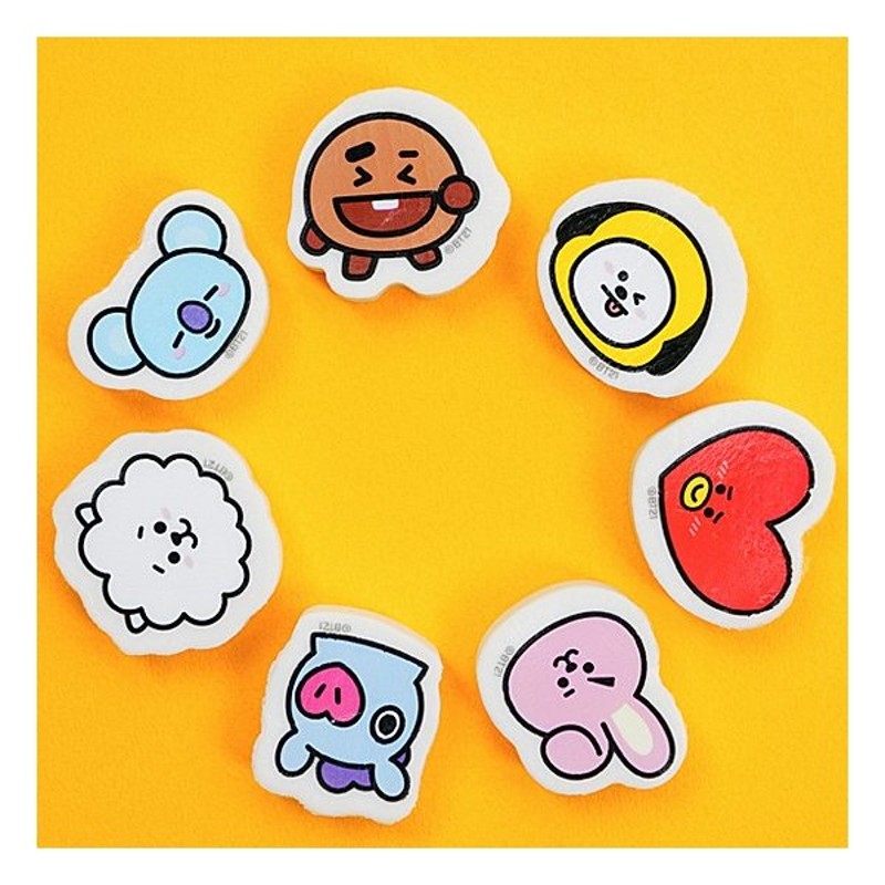 韓国文具 Bt21 キャラクター 消しゴム 文房具 かわいい 防弾少年団 通販 Lineポイント最大get Lineショッピング