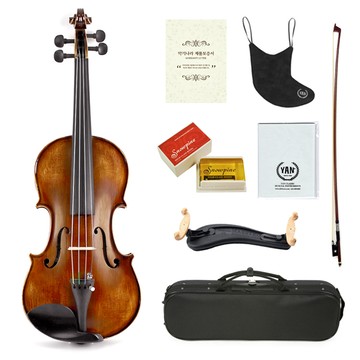 YAN 手工3/4小提琴7件組 附琴盒  Y100  楓木色  1套