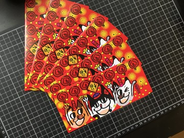 Wanying Hsu 敲嗨熏紅包袋一包五入下單區