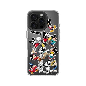 iPhone 16 Pro Clear Case（相機按鈕） 透明 - 迪士尼-米奇 Mickey - Sticker-各種米奇