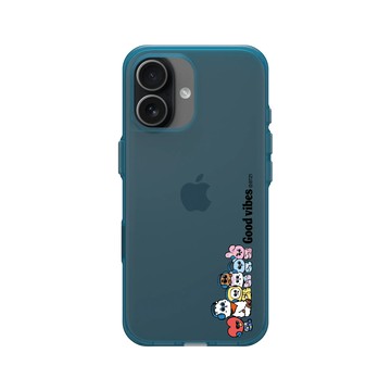 iPhone 17 Clear (相機按鈕) 夜幕藍 - BT21 - Good Vibes!