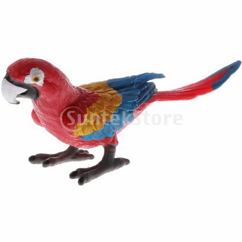 シミュレーション動物モデルフィギュアおもちゃ置物家の装飾赤オウム白頭ワシ 通販 Lineポイント最大0 5 Get Lineショッピング