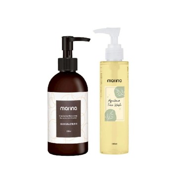 Marina茉琳娜 | 【店長推薦1】日本長效保濕玻尿酸250ML+涵養活顏潔膚露