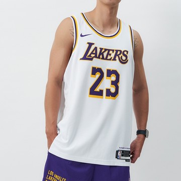 Nike LAL MNK DF SWGMN JSY ASC 22 男 籃球背心 洛杉磯湖人 背心DN2081-103