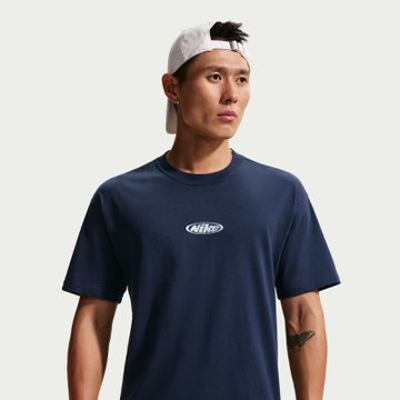 NIKE 短袖上衣 男 AS U NSW TEE LSE OVAL 藍 IR4977-451