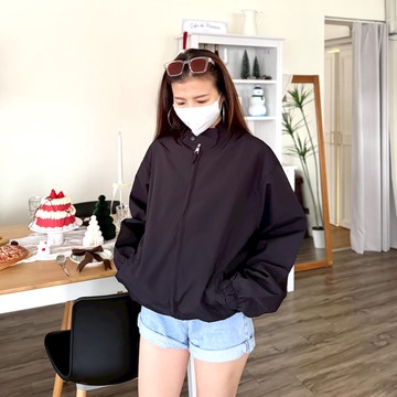 【AMERO】男裝 女裝 立領風衣外套 Boxy 雙拉鏈 情侶裝