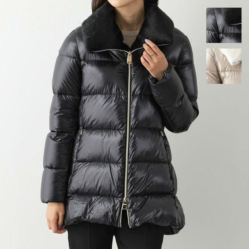 コンディション新品 HERNO Nylon Down Jacket 38 ミディアム丈