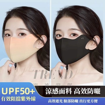 立體冰絲飾顏防曬口罩 可水洗口罩 3D口罩 騎行防風口罩 防塵口罩 防寒口罩 口罩 布口罩 面罩 無痕空氣感口罩 面罩