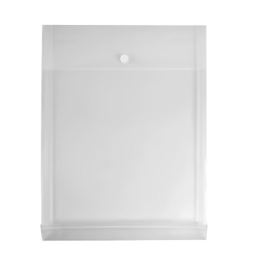 DaTaBanK 三田文具 FC直式黏扣公文袋 A4加大 37x26cm 底部3cm  透明  1組