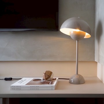 圓韻檯燈/桌燈 奶茶灰色款 A123-006